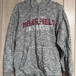 Mansfield University Gray Hoodie